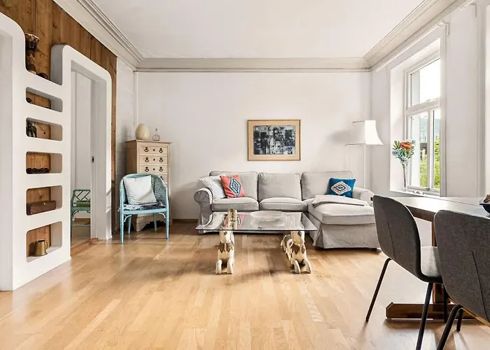 Lägenhet Dinbnb I Characteristic Townhouse With Bathtub Bergen